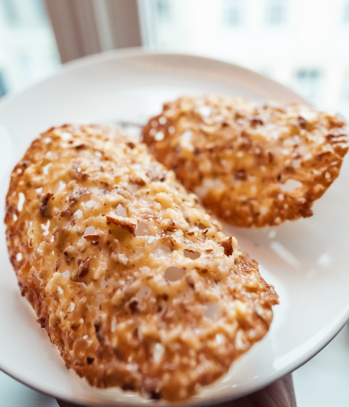 Mandelflarn Norwegian almond lace cookies