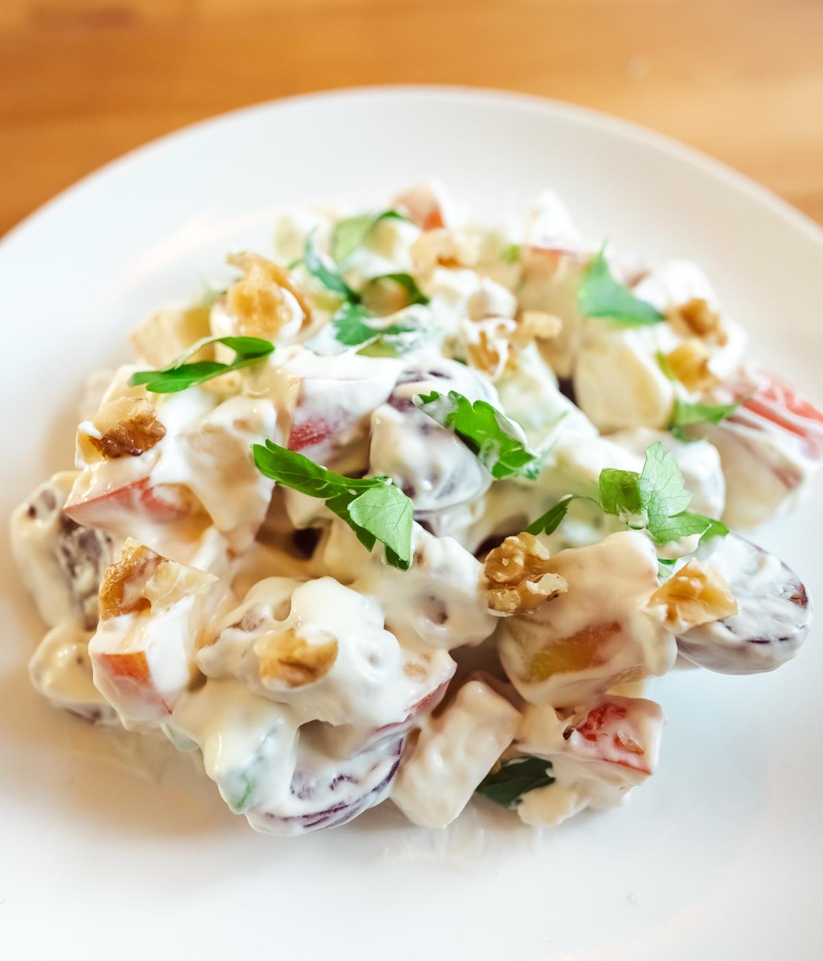 waldorfsalat (waldorf salad)