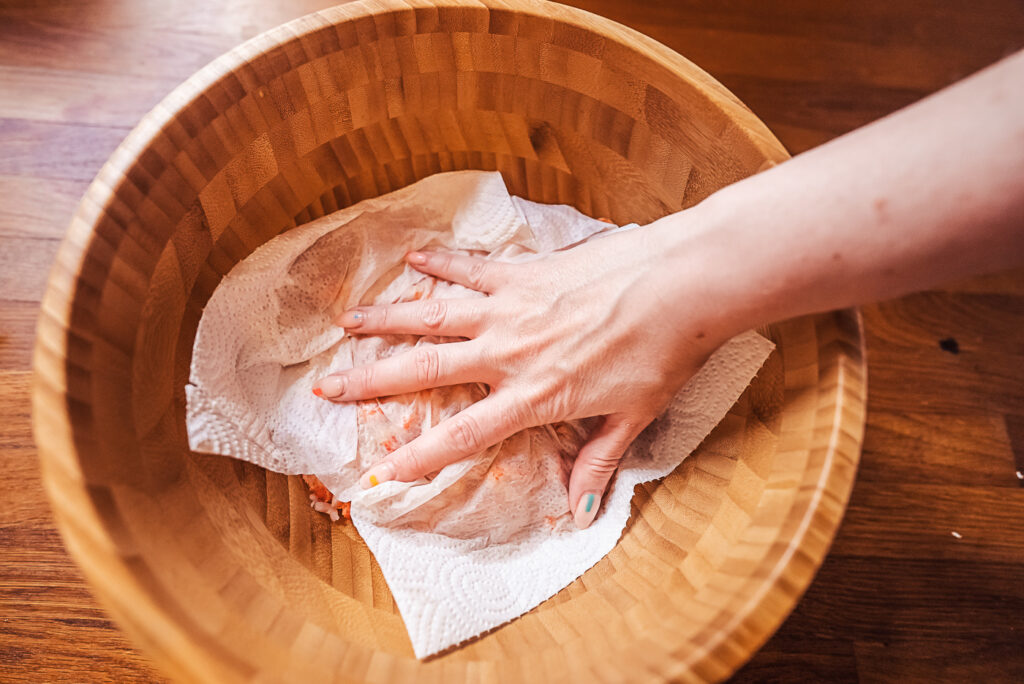 drying shrimp for skagenröra
