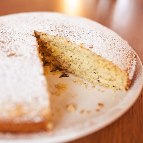 Swedish cardamom cake