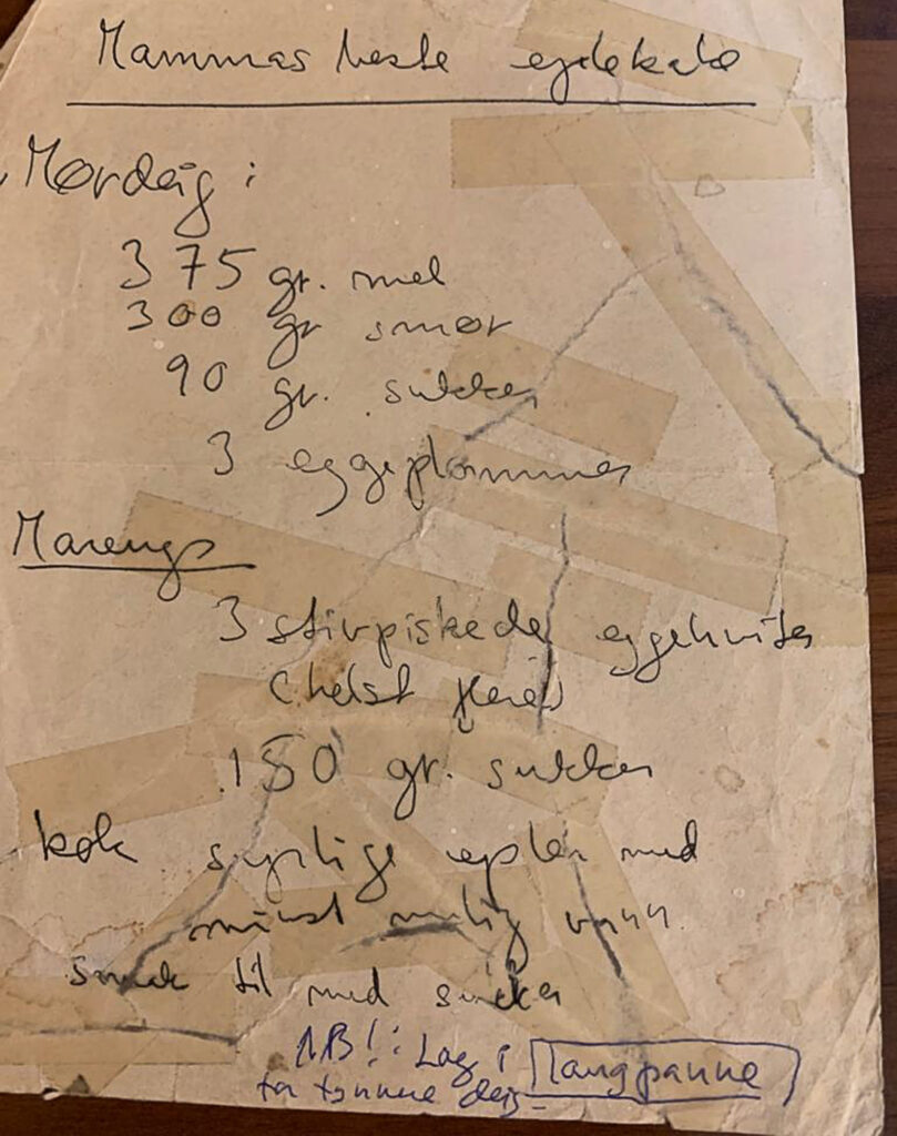 mamma's best rabarbrakake