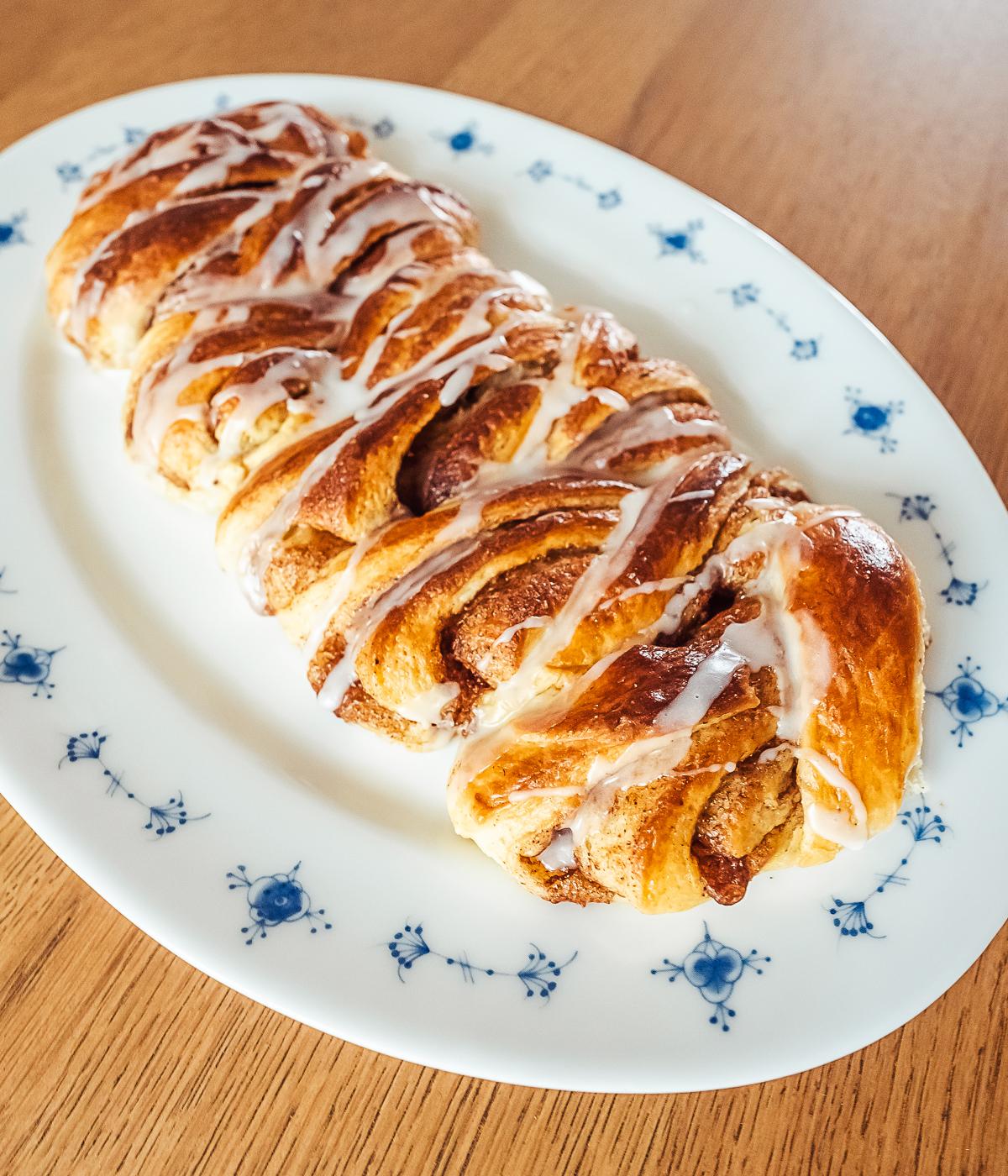 kanelstang Danish cinnamon twist