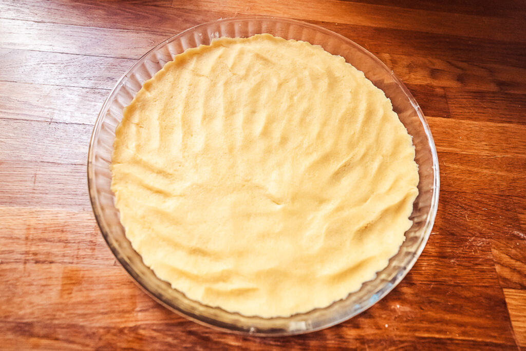 rhubarb pie crust