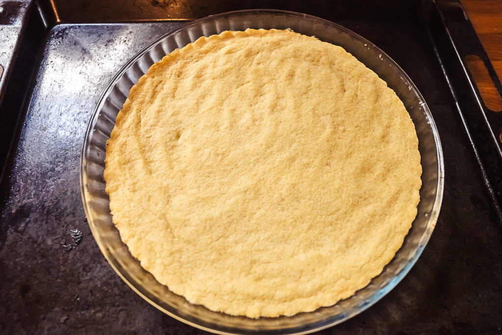 rhubarb pie crust