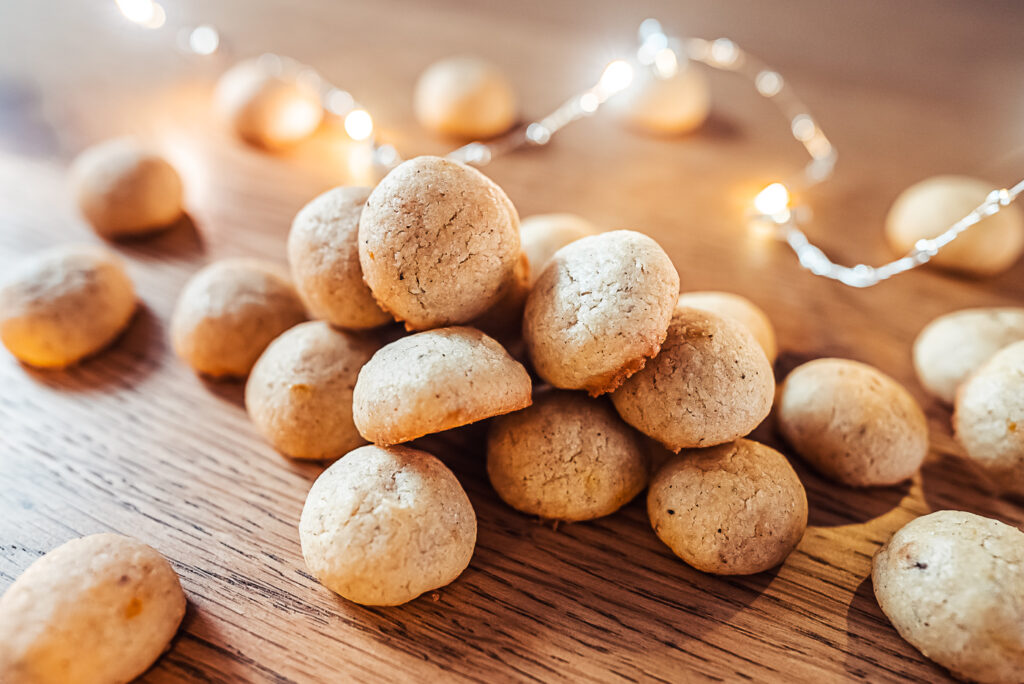 Danish Pebernødder cookies
