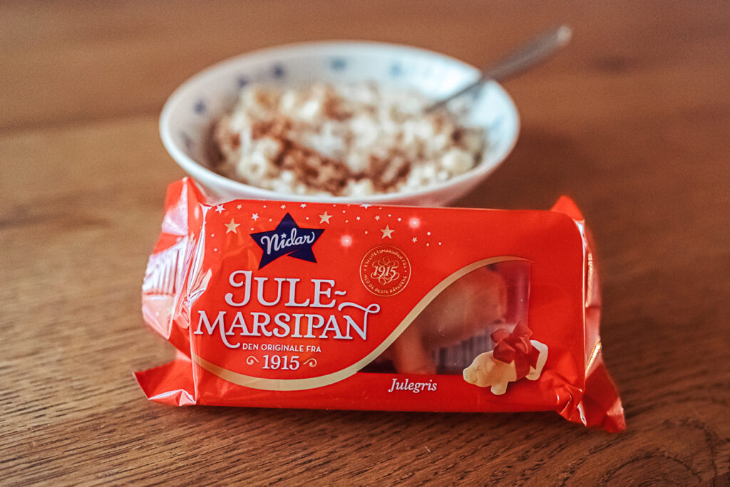 Norwegian marzipan pig