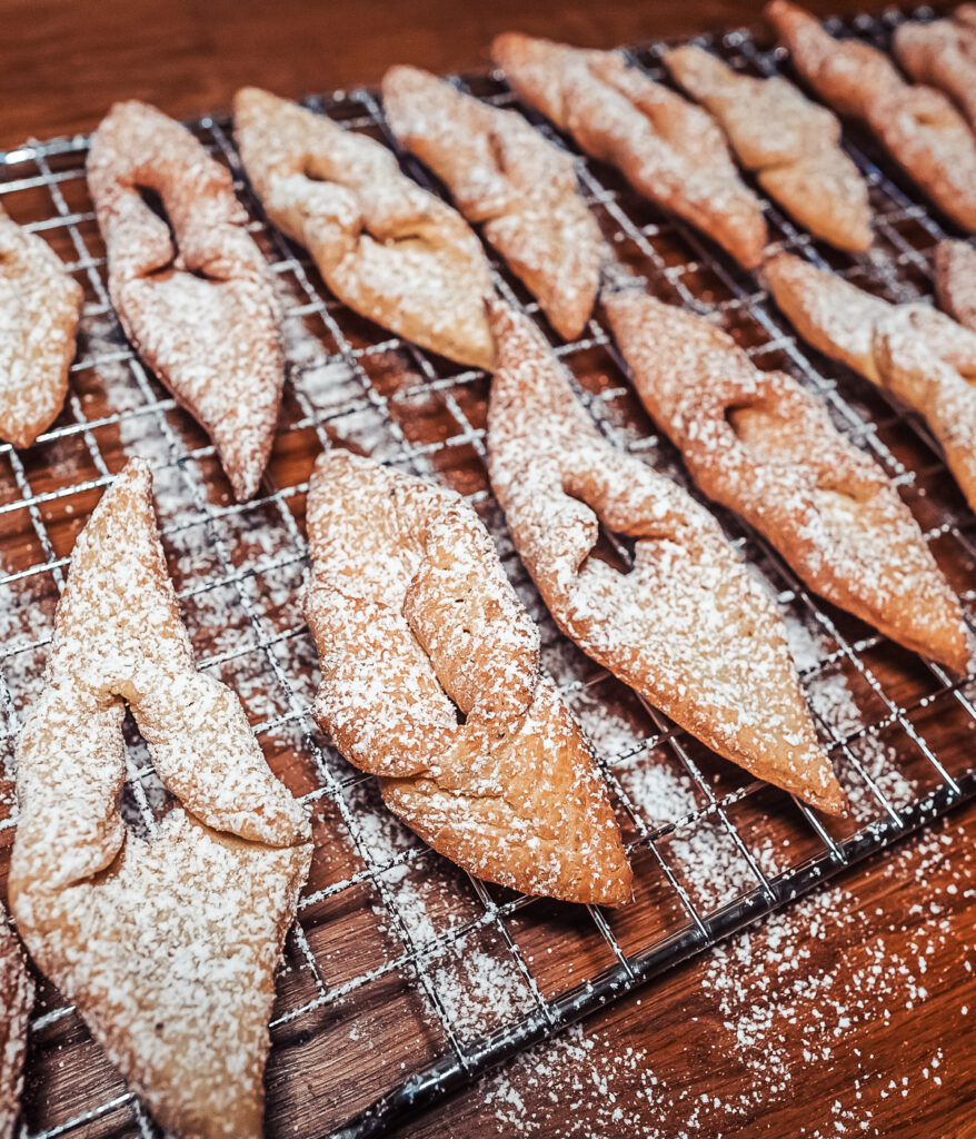 fattigmann Christmas cookies