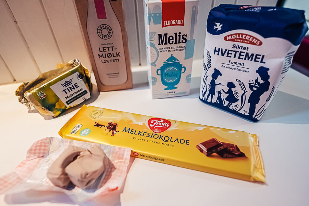 chocolate bun ingredients