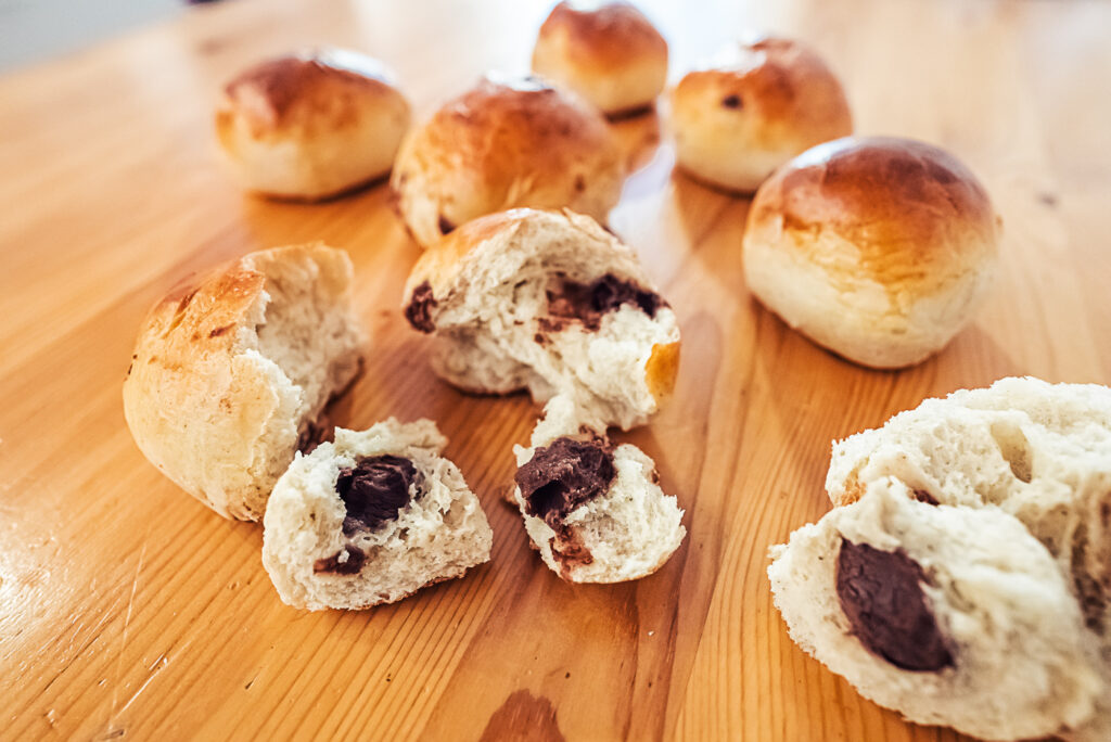 sjokoladeboller chocolate buns