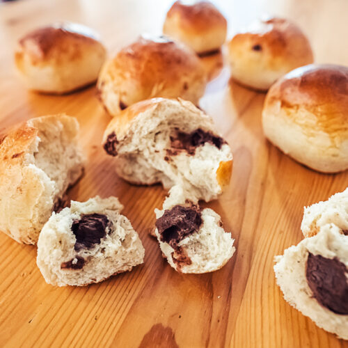 sjokoladeboller chocolate buns