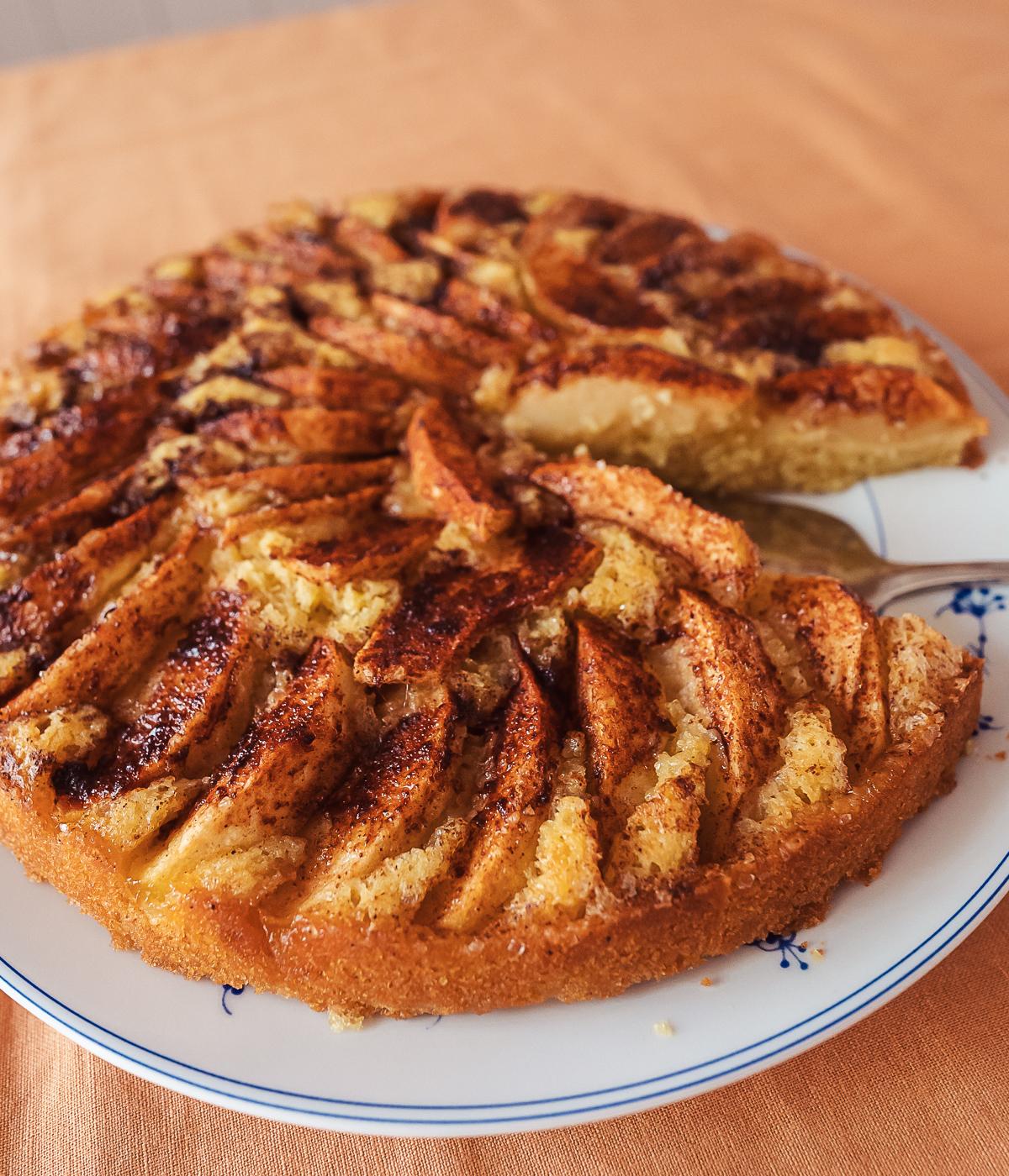eplekake Norwegian apple cake