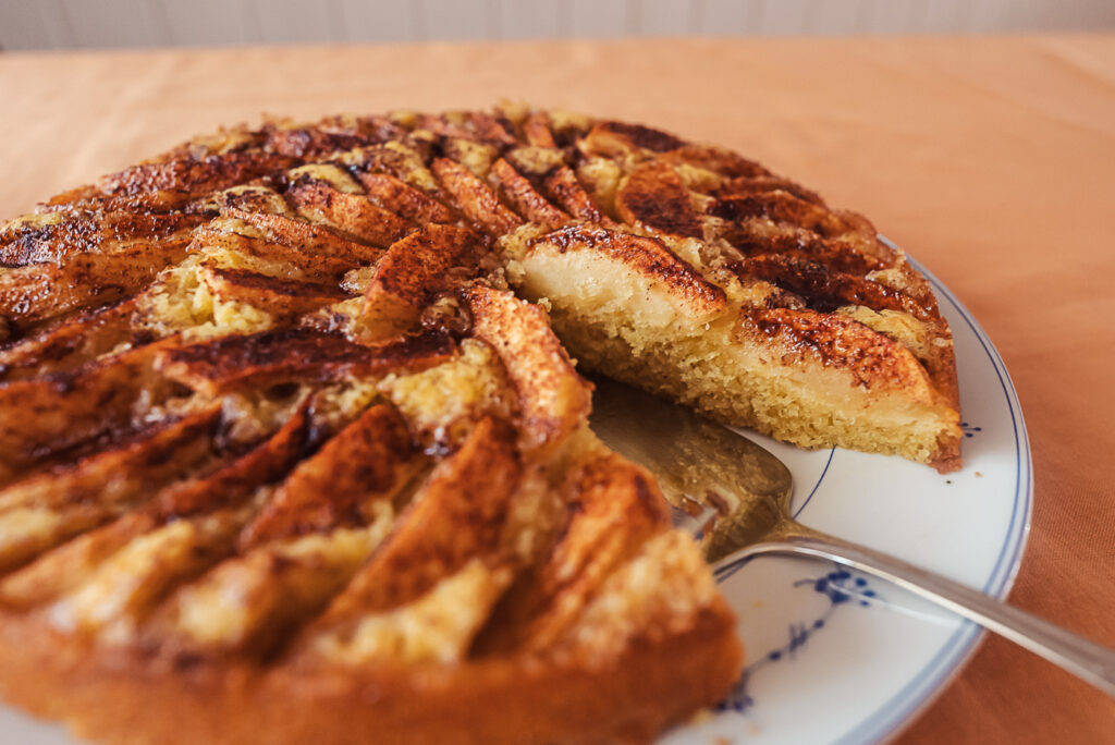 eplekake Norwegian apple cake