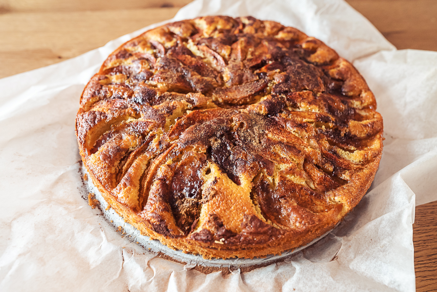 Äppelkaka Swedish apple cake